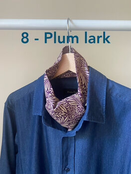 Neck Bandanna, Cotton Neckerchief Scarf, 3 of 12