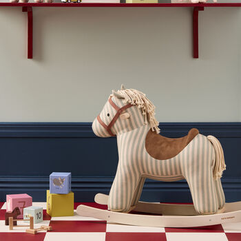 Personalised Rocking Horse Toy Sam, 8 of 9