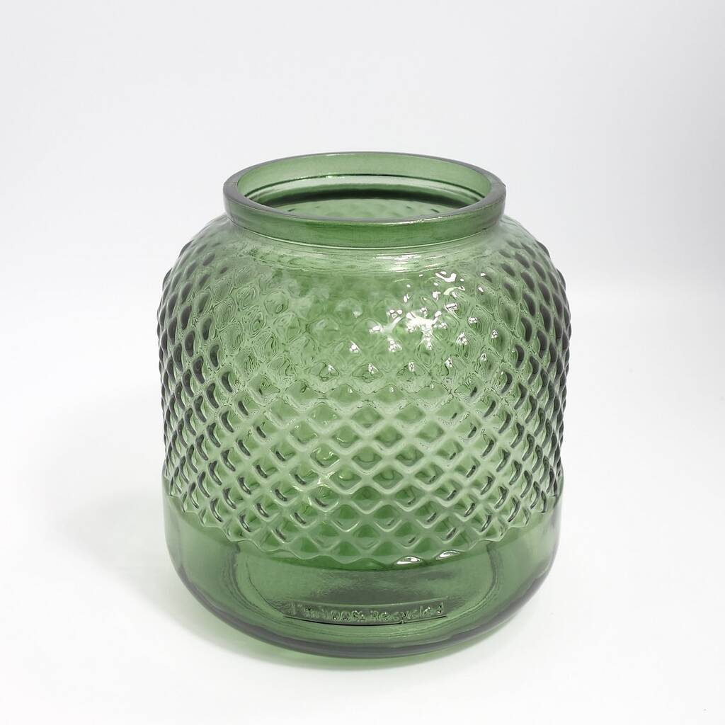 Recycled Glass Vase / Tea Light Holder | Six Colours, 1 of 5