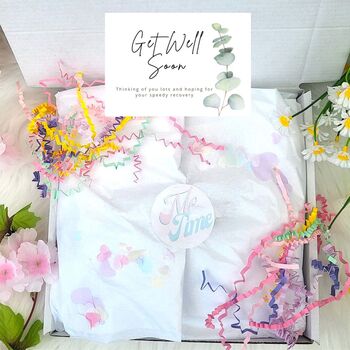 Get Well Soon Pamper Hamper, Post Surgery Care Gift Box, 9 of 10