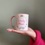 'Lovely Mum' Verse Mug Mothers Day Gift, thumbnail 1 of 5