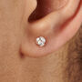 Knot Of Love Silver Earrings Gift For Bonus Daughter, thumbnail 5 of 5
