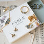 Deco Butterfly Blue Necklace, thumbnail 5 of 7