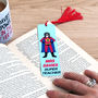 Superwoman Personalised Teacher Gift Bookmark, thumbnail 1 of 2