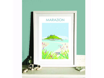 Marazion Beach Print, 3 of 6