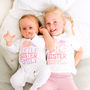 Personalised Elephant Big And Little Sister Sibling Set, thumbnail 2 of 8