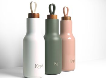 Kept Chalk Reusable Stainless Steel Water Bottle, 5 of 6