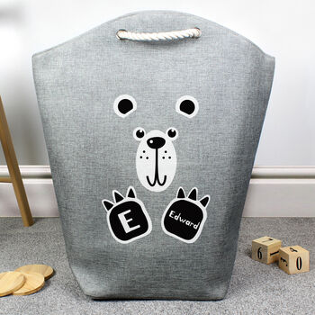 Personalised Kids Bear Storage Bag, 2 of 3