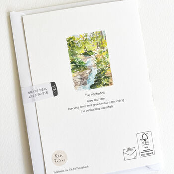 The Waterfall | Greeting Card, 4 of 4