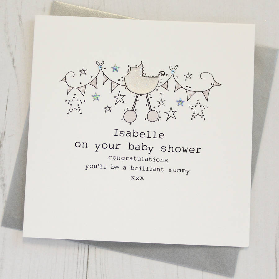 Personalised Baby Shower Card, 1 of 4