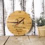 Personalised Handcrafted Adventure Oak Clock, thumbnail 1 of 4