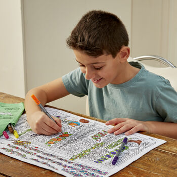 Garden, Grow, Eat! Placemat 'To Go' +10 Pens, 4 of 6