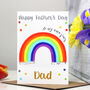 Rainbow Relation Father's Day Card, thumbnail 7 of 11