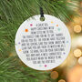 Thank You Nursery Christmas Gift Decoration, thumbnail 5 of 5