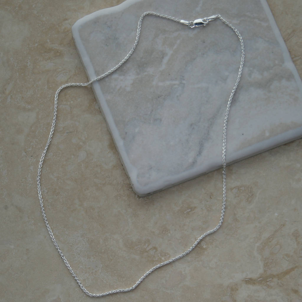 Sterling Silver Neck Chain By Trevor Forrester