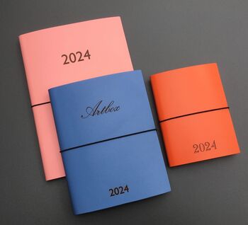 Personalised 2025 Leather Diary, 5 of 9