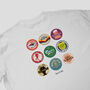 Liverpool Beer Mats 1st Edition Oversized T Shirt, thumbnail 2 of 9