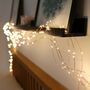 Plug In Copper Wire Waterfall String Lights, thumbnail 1 of 5