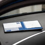 Disabled Blue Badge Parking Permit Wallet In Holographic Black Glass, thumbnail 9 of 10