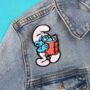 The Smurfs Brainy Smurf Sew On Patch, thumbnail 2 of 2