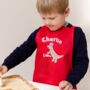 Personalised Dinosaur Design Children’s Apron, thumbnail 1 of 7