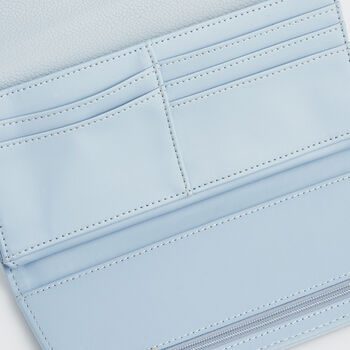 Swallow Embroidered Large Blue Purse, 4 of 8