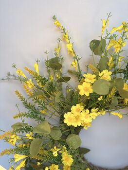 Faux Floral Wreath, 2 of 2