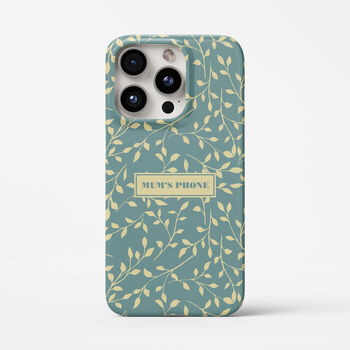 Personalised Floral Tough Mobile Phone Case, 9 of 12