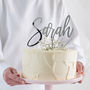 Classic Personalised Acrylic Cake Topper, thumbnail 2 of 8