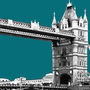 London Art Print London Gift Tower Bridge, thumbnail 8 of 12
