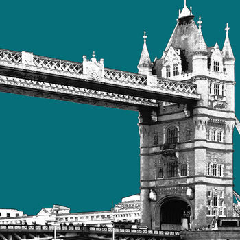 London Art Print London Gift Tower Bridge, 8 of 12