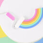 Rainbow Acrylic Necklace 'Paint It Rainbow', thumbnail 6 of 8