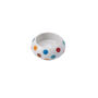 Set Of Three Ceramic Polka Dot Tealight Candle Holder, thumbnail 3 of 3