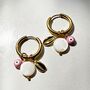 Summer Charm Hoops, thumbnail 2 of 3