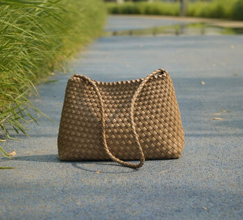 Handmade Weaving Style Shoulder Bag, 5 of 12