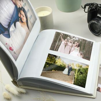 Personalised Wedding Day Photo Album Book, 5 of 6