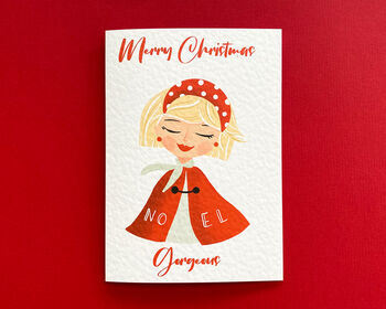 Personalised Christmas Greetings Card For Best Friend, 2 of 7