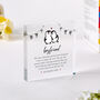 Penguin Acrylic Plaque Gift For Boyfriend Or Girlfriend, thumbnail 2 of 6