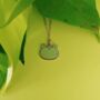Frog Enamel Gold Plated Charm Necklace, thumbnail 2 of 6