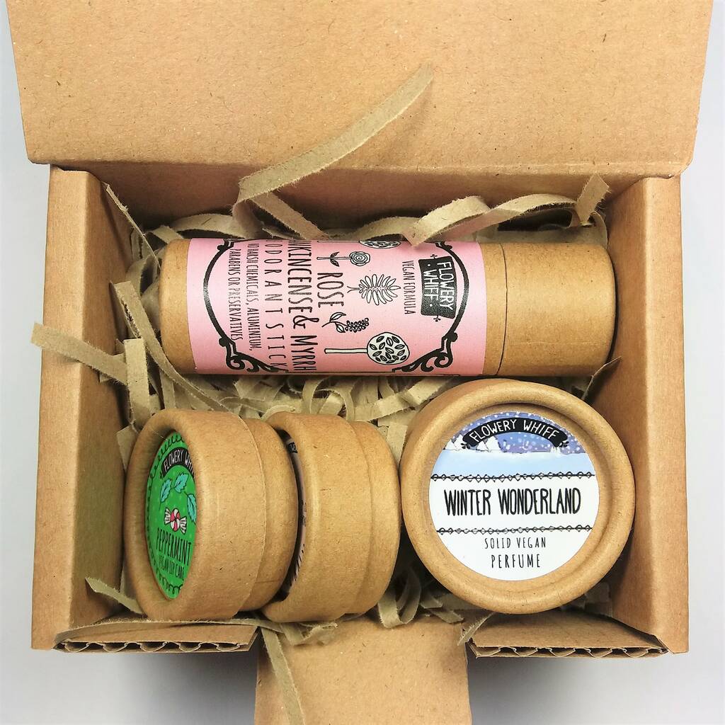 Vegan Skincare Winter Edition Gift Box By Flowery Whiff