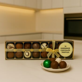 Personalised Champagne And Truffles Gift Set Include Any Photo, Name And Message. Presented In A Silk Lined Gift Box, 8 of 8