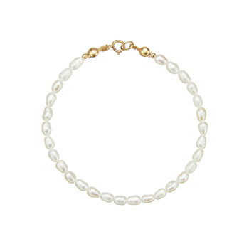 Silver Or Gold Filled Seed Pearl Bracelet, 4 of 6