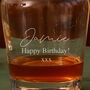 Personalised Luxury Curved Glass Decanter, thumbnail 7 of 8
