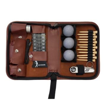 Ultimate Personalised Golfer’s Accessory Gift Set With Range Finder, 5 of 10