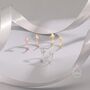 Starburst Star Huggie Hoop Earrings In Sterling Silver, thumbnail 5 of 10