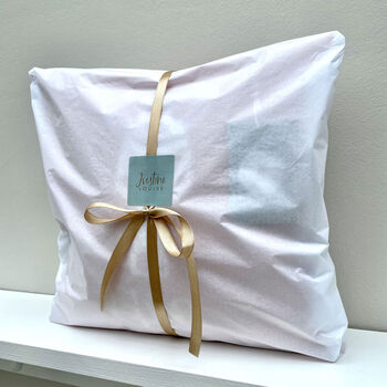 Personalised Knitted Heart Cushion, 5 of 5