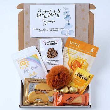 Get Well Soon Gift, Recovery Care Package, Hug In A Box, 3 of 12