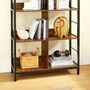 Four Tier Bookcase Ladder Shelf Display Storage Rack, thumbnail 7 of 7