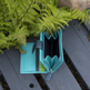 Personalised Mutlicolour Turquoise Small Leather Purse, thumbnail 9 of 11