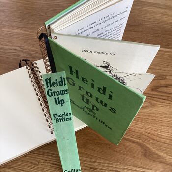 'Heidi Grows Up' Upcycled Notebook, 5 of 6